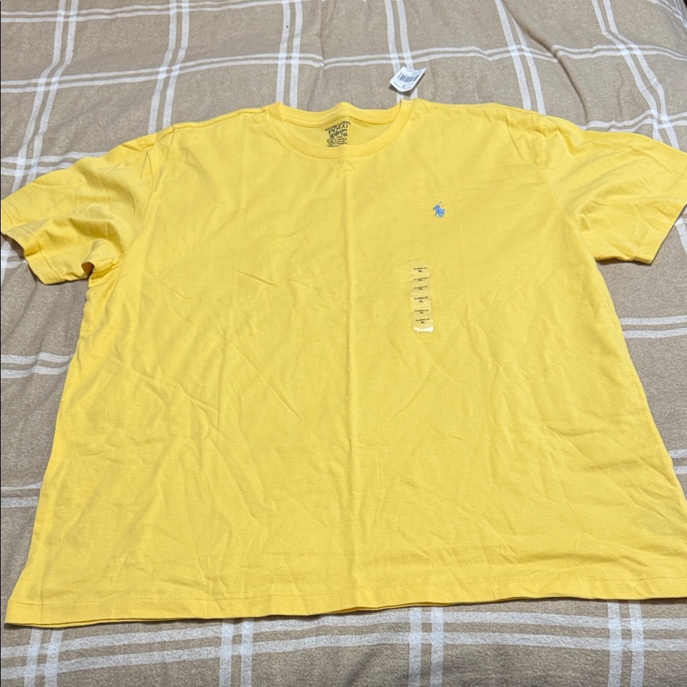 Polo Ralph Lauren Yellow Short Sleeve Tee